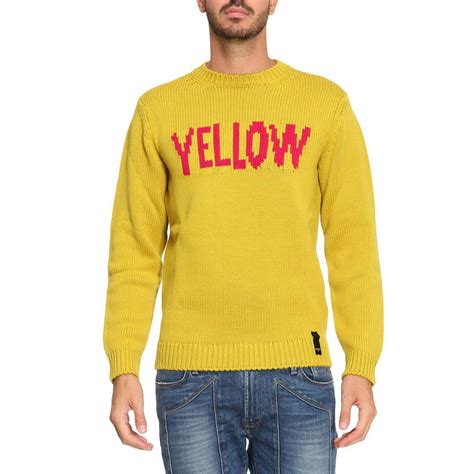 black and yellow fendi sweater|Fendi jumper men's.